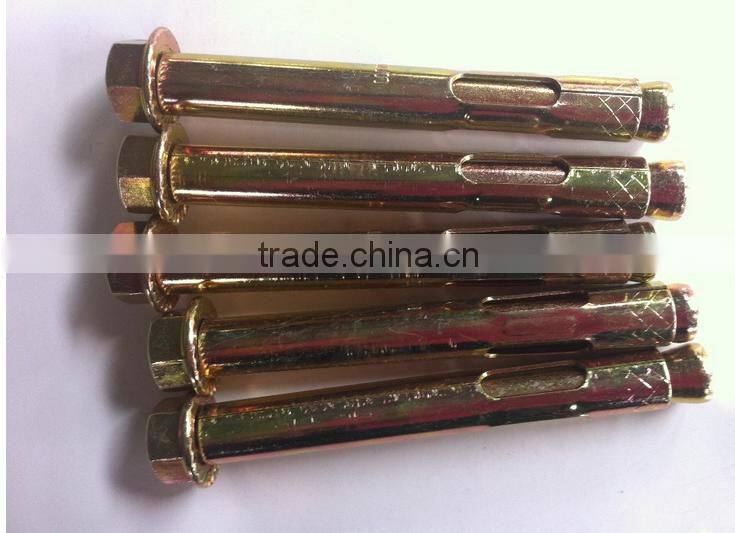 plastic Stainless Steel flange nut sleeve anchor