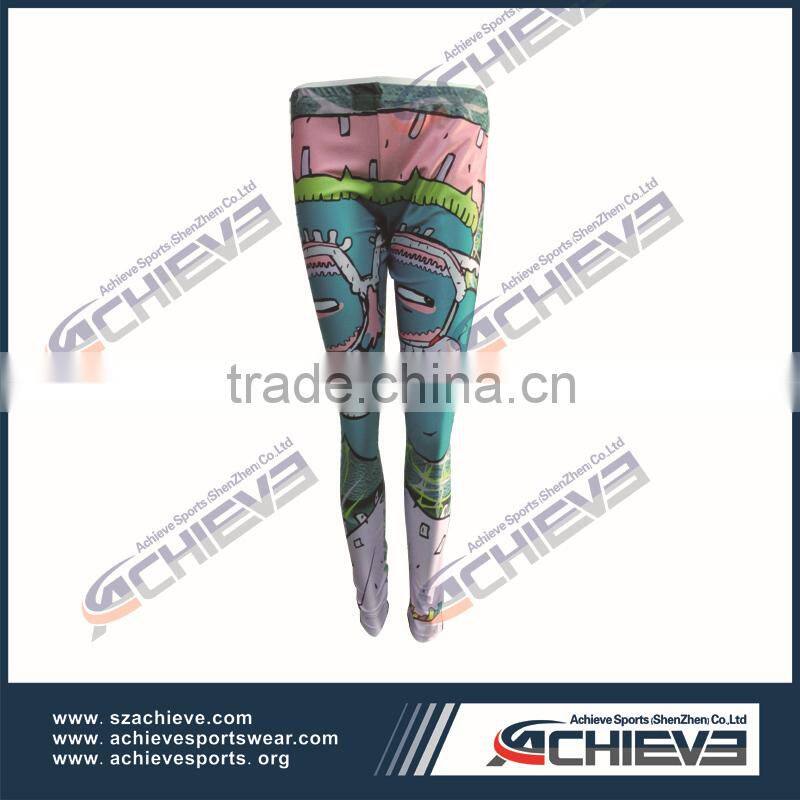 Women Gym Leggings High Waist Candy Colors pants Yoga Leggings