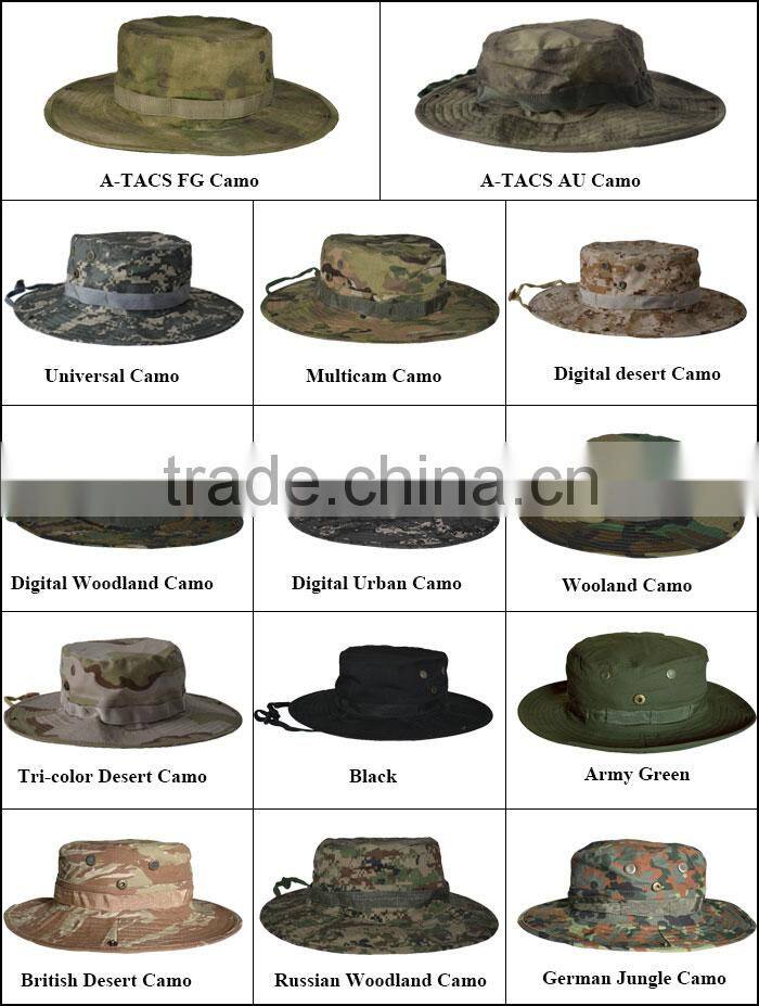 Mountain python camo boonie army hats wholesale