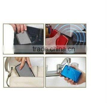 bank card case aluminum wallet