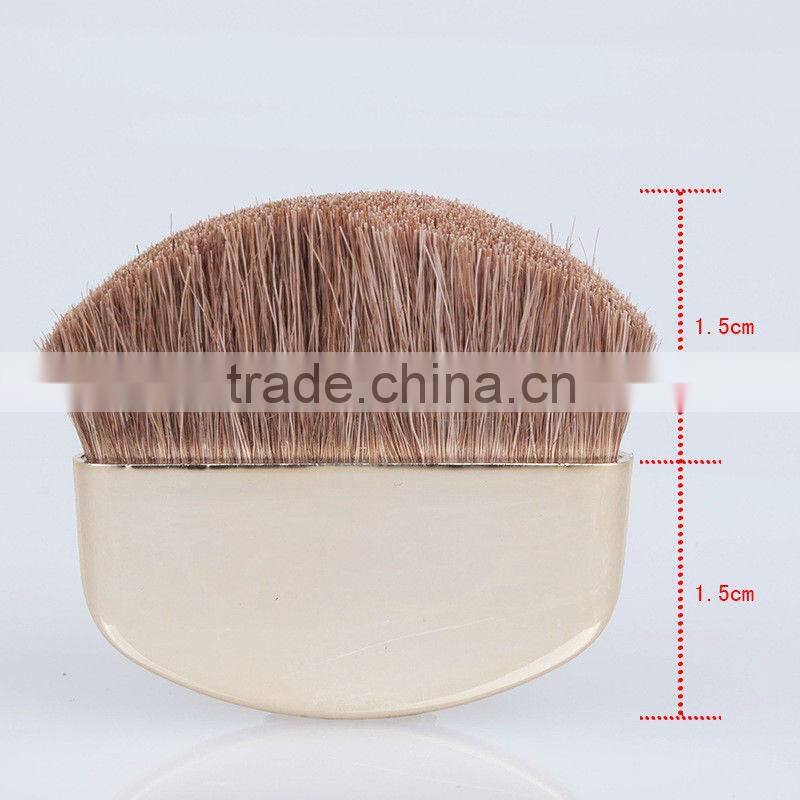 pony hair blush brush,small plastic handle makeup tools for promotion