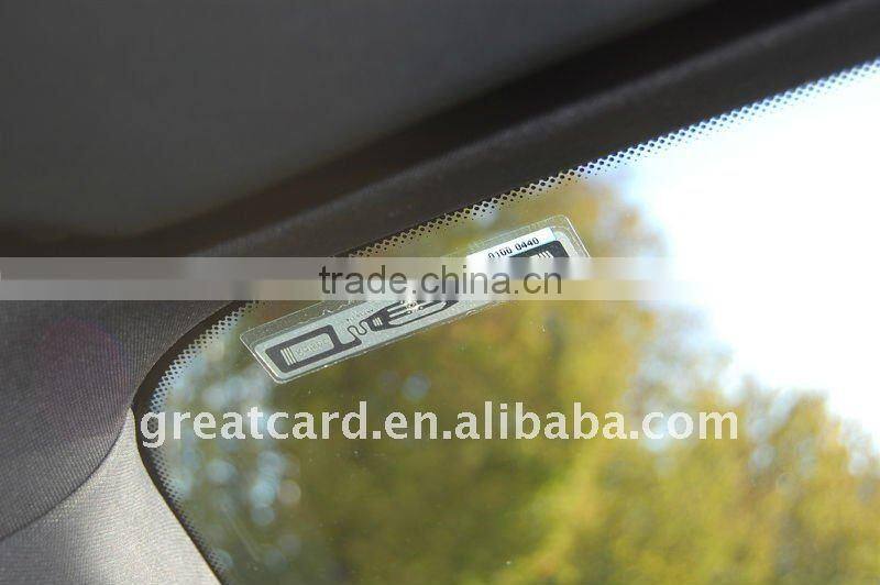Windshield passive RFID UHF Impinj M3 TAG