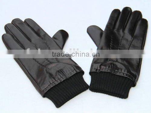 Leather Touch Screen Gloves For Men