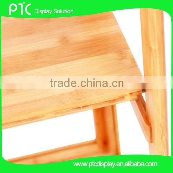 Bamboo exhibition counter