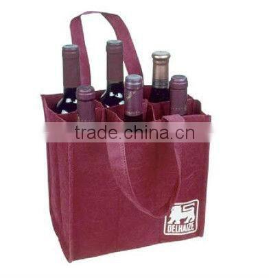 guangdong fashion custom cotton wine bag packing