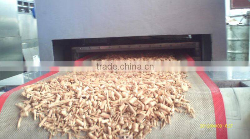 tunnel type industrial micrwave red chili drying sterilizing machine/sterlizer