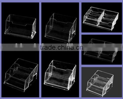 Customized Acrylic Cardcase Clear Plastic Card Holder