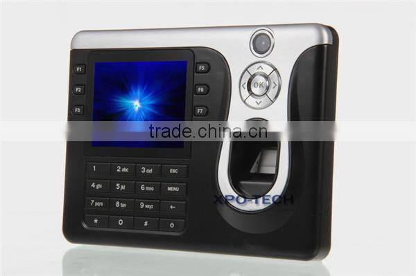 High Quality Linux Fingerprint Time and Attendance with Camera