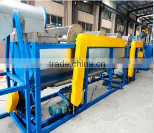 waste pe plastic film recycling production line