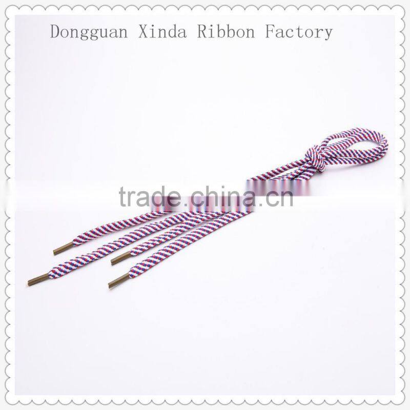 Golden supplier golden metal tips shoelace