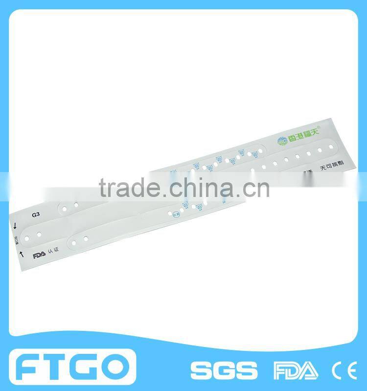 adult baby silicone hospital id loop band