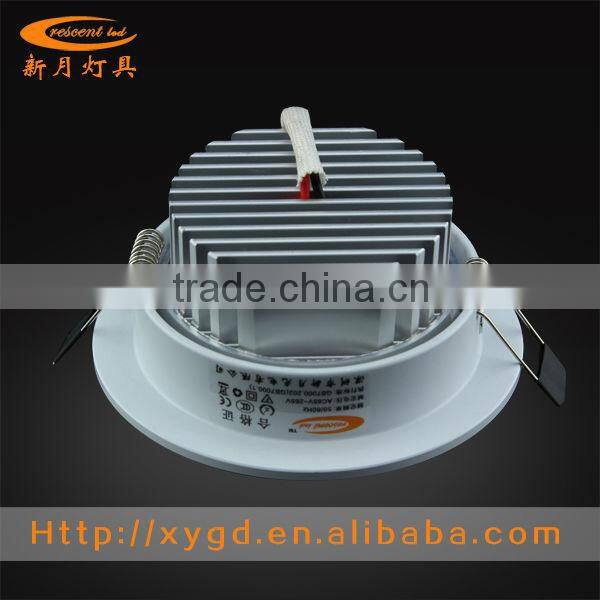 Shenzhen Crescent manufacturer direct sell 7w led downlight