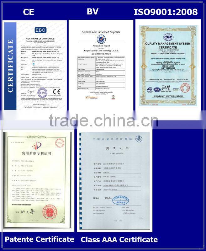 kEYLAND Broken Silicon Wafer CNC Scribing with Negative Cut