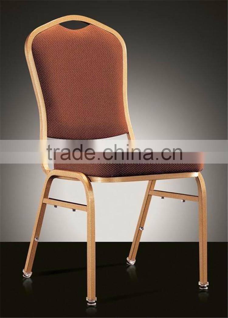 Wholesale durable stacking cheap price steel banquet furniture hotel banquet chair