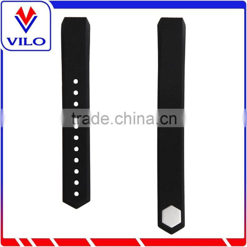 2016 silicone replacement strap with retail package for fitbit alta