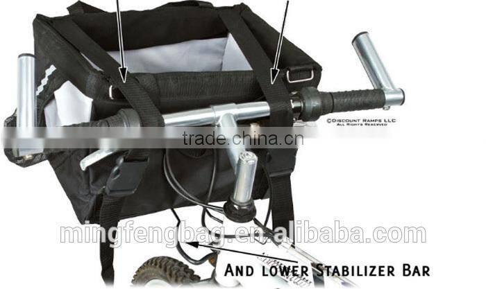 New High Quality Ventilating 600D Oxford Bicycle Pet Basket Bag and Pet Dog Cat Travel Bike Bag