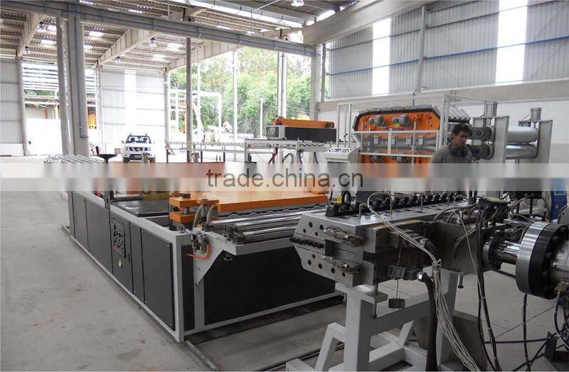 High efficiency pvc plastic roof tile extrusion machine china