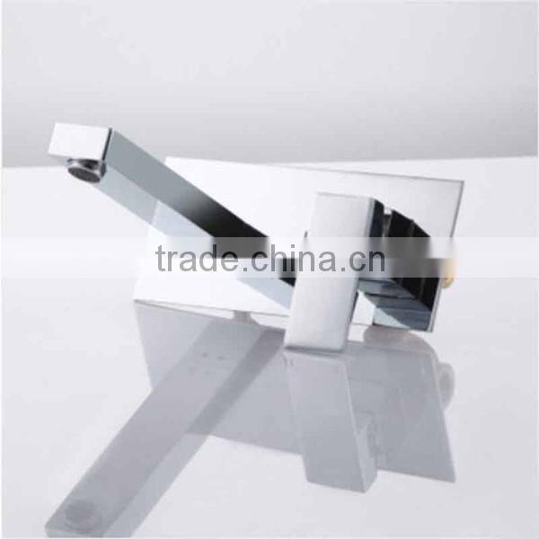 brass chrome plated wall mounted faucet