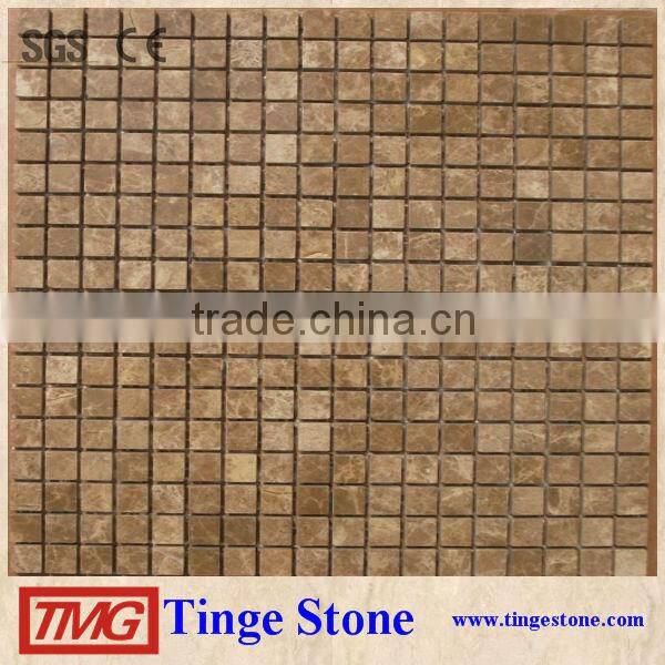 Emperador Marble Stone Mosaic Tile