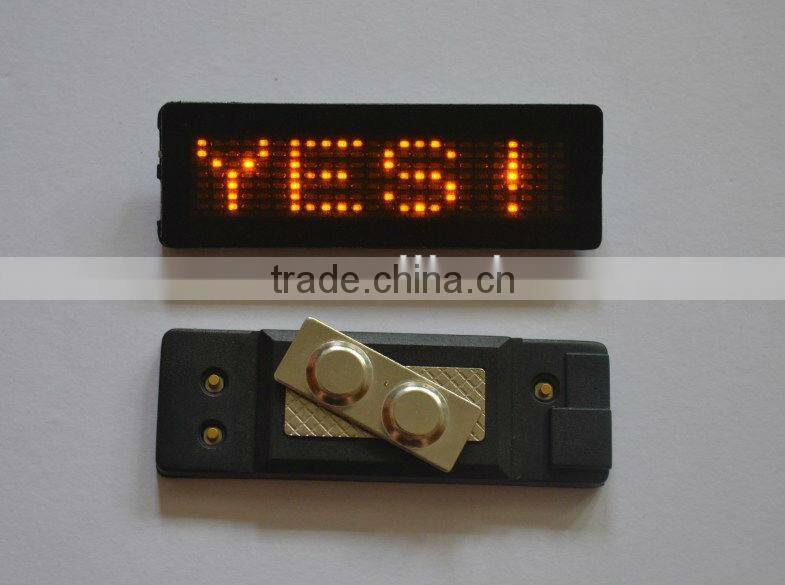 Mini LED name board, LED name badge