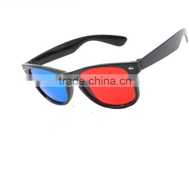 red blue 3 d glasses 3 d eyes storm video glasses 3 d TV manufacturers supply