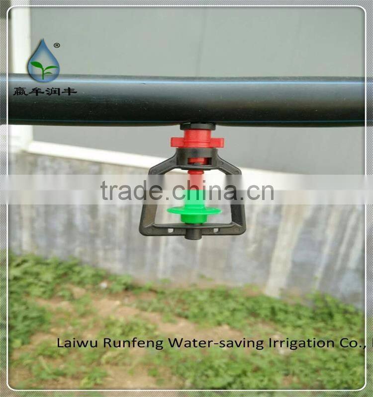 Drop drippers for irrigation pipe and greenhouse irrigation system