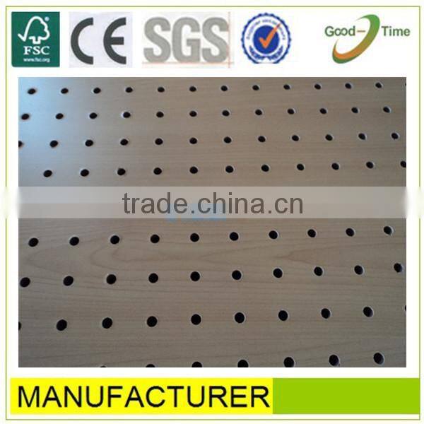 white melamined high quality perforated hardboard,beg hardboard