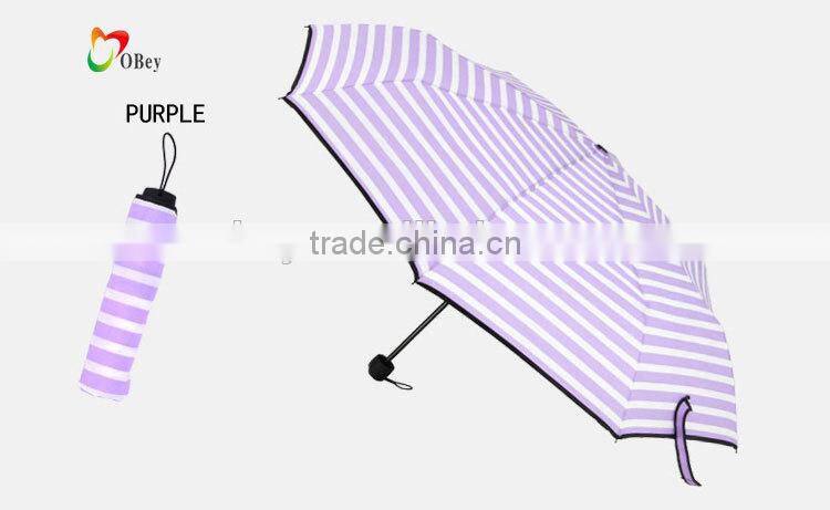 3 Folded Multi-Color Sunshade Umbrella