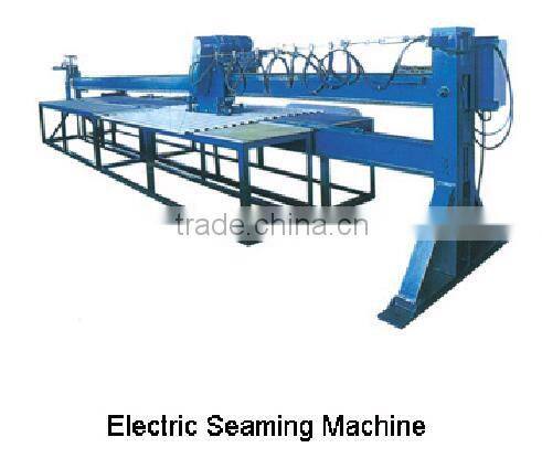 Aluminum standing seam forming machine
