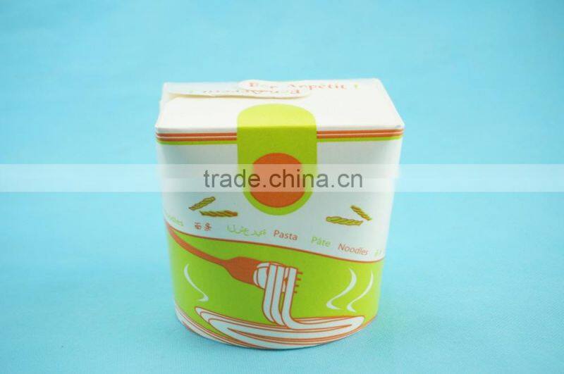 Custom Design Disposable Paper Packing Noodle Boxes