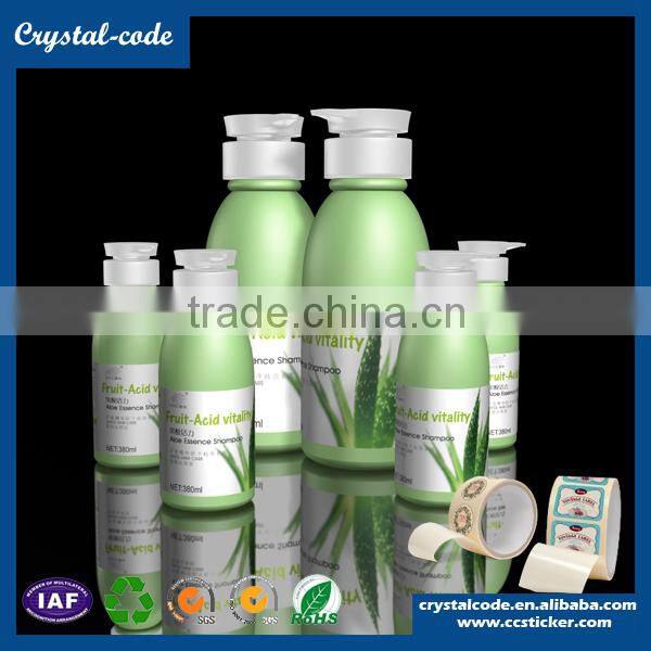 Custom sticker adhesive paper cosmetics label
