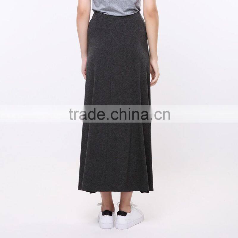 Posed fairy elegant dress female age season long trendy black skirts