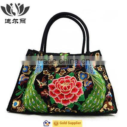 HOT SALE NEW DESIGN NATIONAL STYLE BEAUTIFUL EMBROIDERY WOMEN HANDBAGS