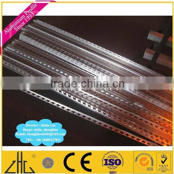 Wow!!CNC aluminium tile trim profiles/ ceramic tile corner trim/ aluminum corner tile trim/ profiled aluminium tile trim factory