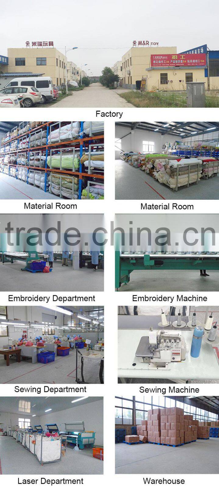 New Design OEM Funny Standing Monkey Soft Toy for Free Sample