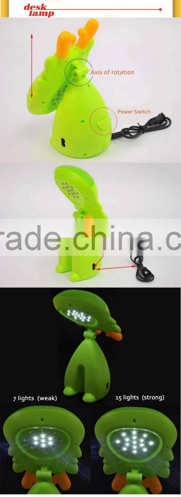 Christmas toys indoor battery operated led table lamp