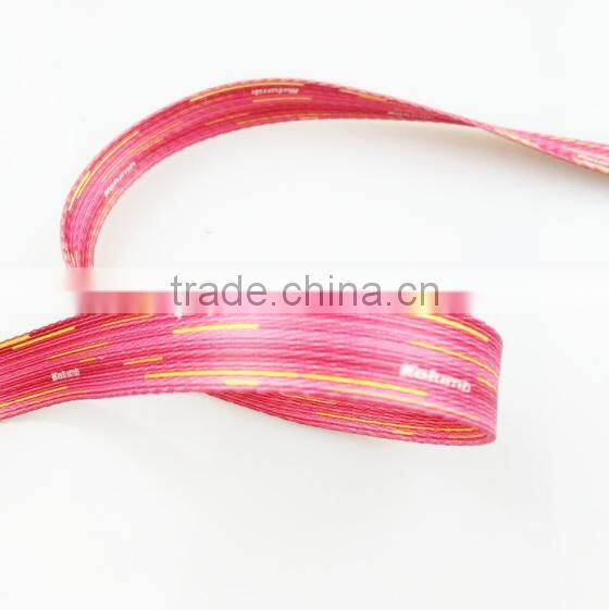 Custom made printing woven webbing nylon belt