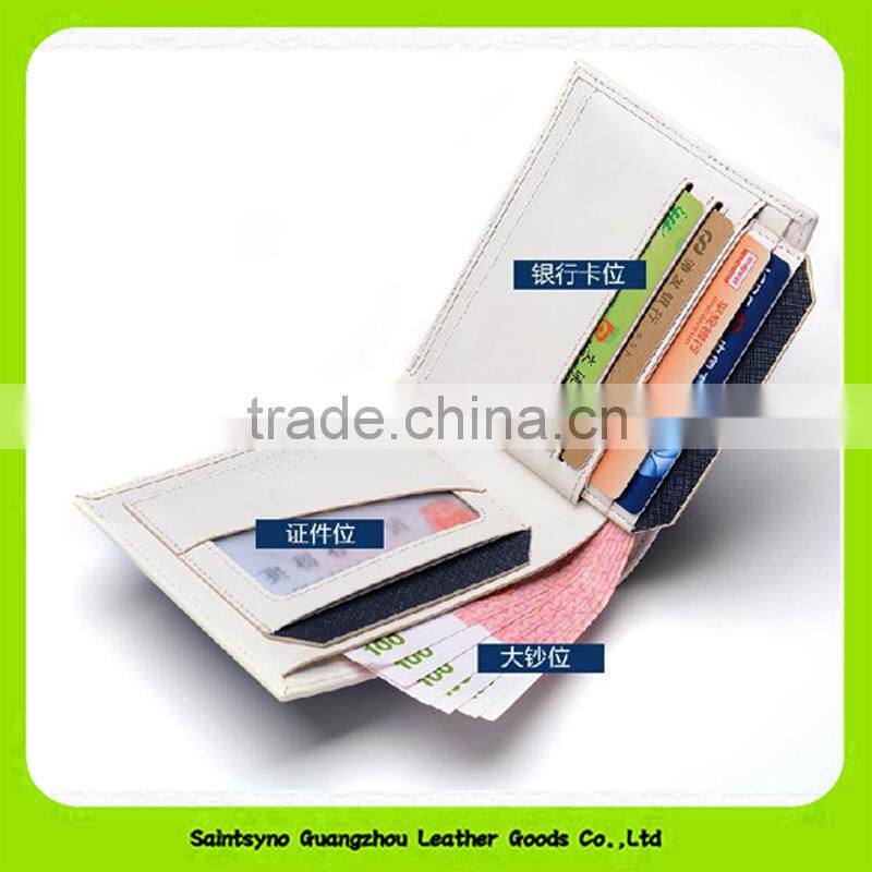 15726 Rfid blocking men's leather men funky wallet