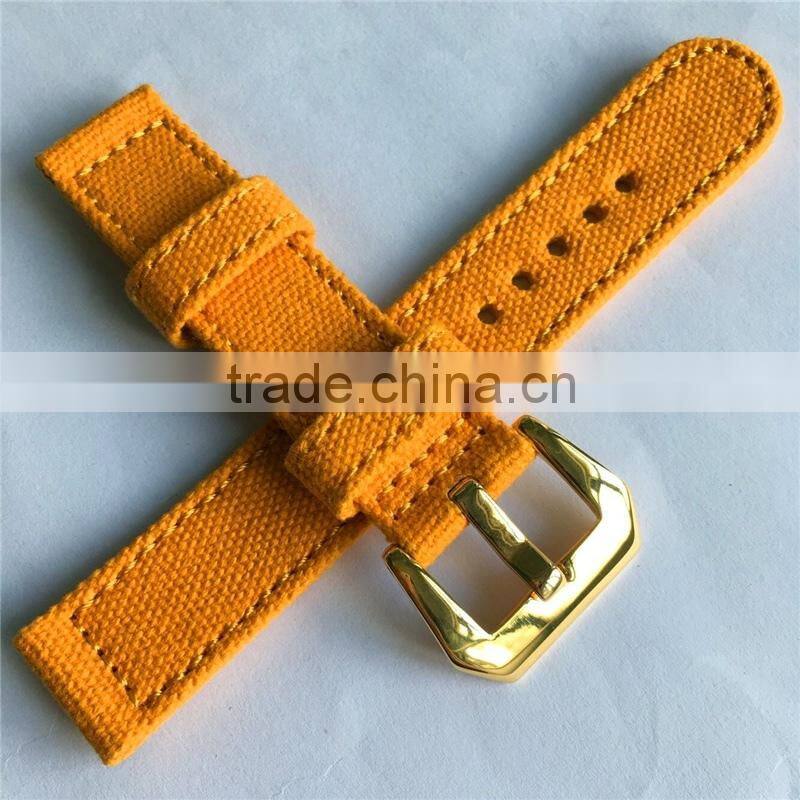 Shenzhen Factory Price Canvas Quick Release Hemp Watch Bands