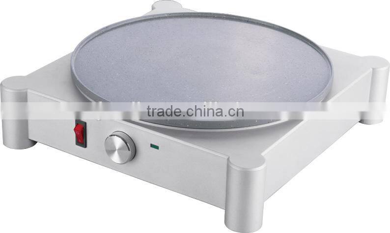 Die-casting aluminum round Electric crepe maker