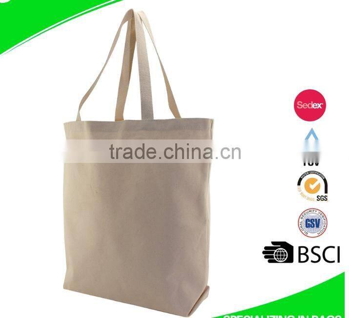 Promotional Canvas tote shopping Bag Grocery Bags