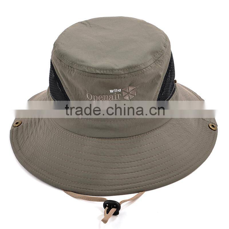 100% cotton camouflage bucket cap fishman cap and hat