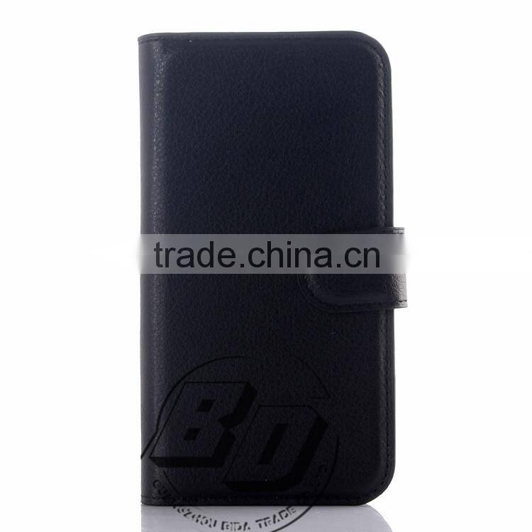Fashionable Popular Flip wallet leather case with card slots For ZTE Blade Q Lux 4G fast delivery