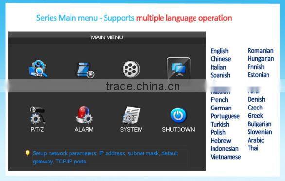 4 channel POE NVR ,support 720P/960P/1080P realtime recording & playback