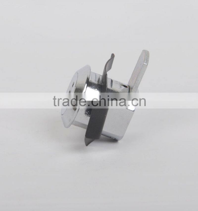 Bright chrome blade tubular cam lock use for cabinet wardrobe drawer