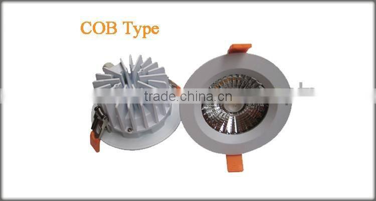 IP65 Waterproof Ceiling Light Recessed Led Downlight With Cut out 80mm 12W 9 Watt