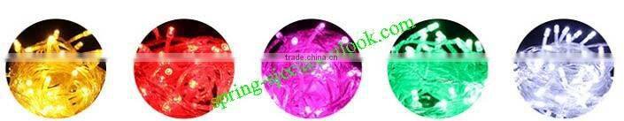 solar LED string light point party light for holiday outdoor lightig