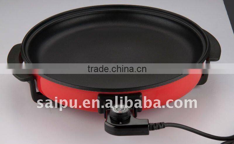 multifunctional electric grill and round pizza pan