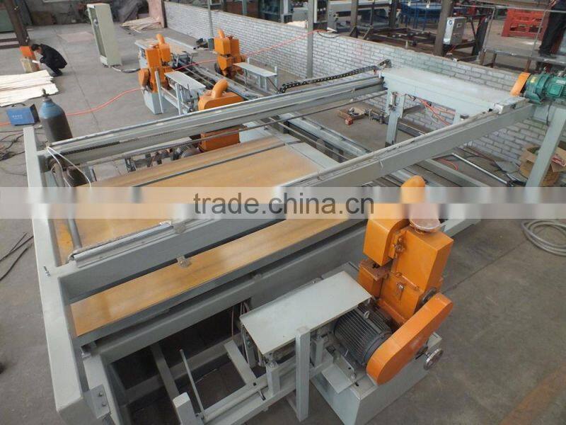 edge mitre saw / block board trimming saw machine for plywood production