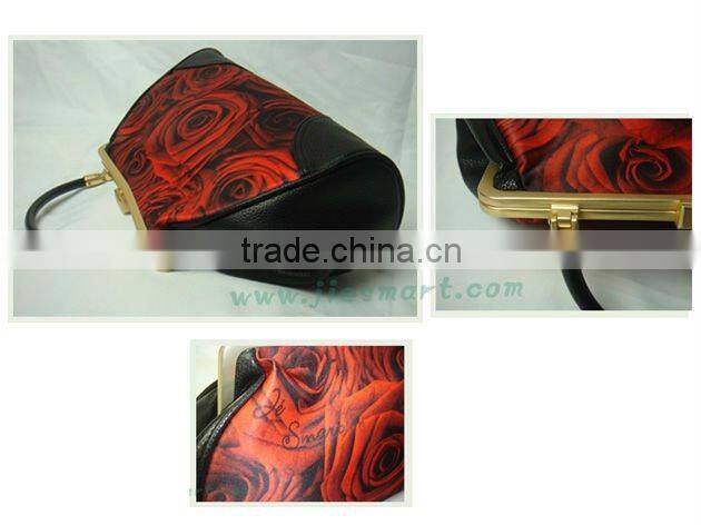 evening party bag metal custom print bag